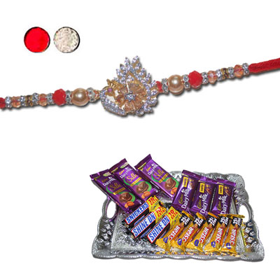 "RAKHIS -AD 4120 A, Choco Thali - code RC10 - Click here to View more details about this Product